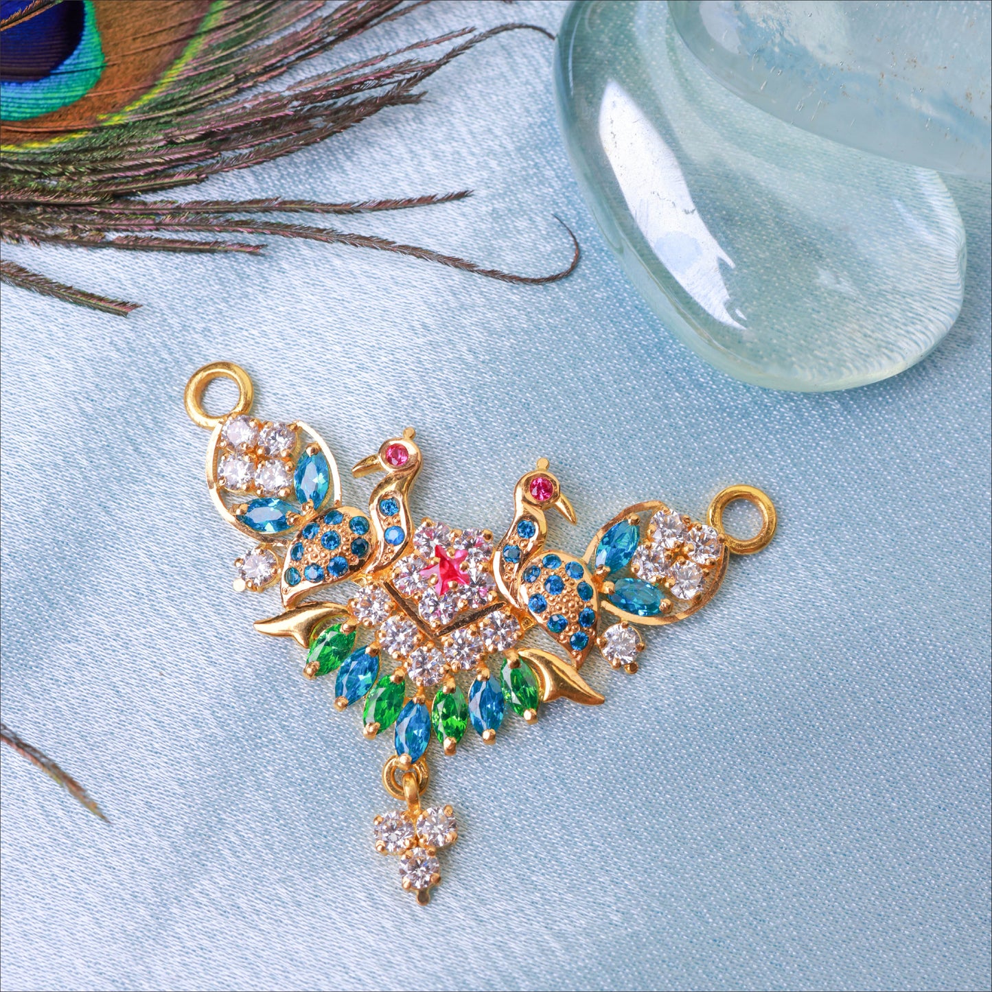 Stone Peacock Doller